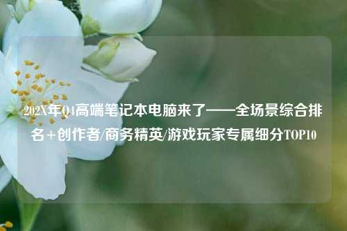 202X年Q4高端笔记本电脑来了——全场景综合排名+创作者/商务精英/游戏玩家专属细分TOP10