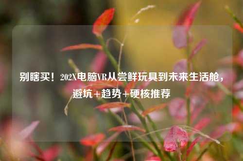 别瞎买!202X电脑VR从尝鲜玩具到未来生活舱,避坑+趋势+硬核推荐