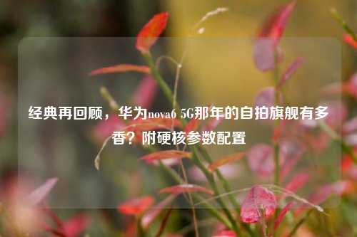 经典再回顾,华为nova6 5G那年的自拍旗舰有多香?附硬核参数配置