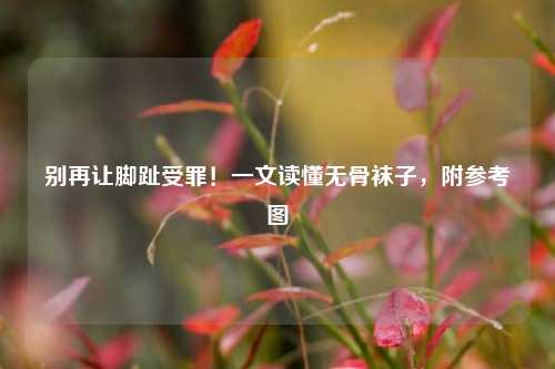 别再让脚趾受罪!一文读懂无骨袜子,附参考图