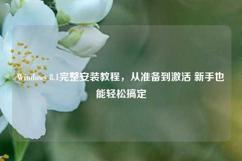 Windows 8.1完整安装教程,从准备到激活 新手也能轻松搞定