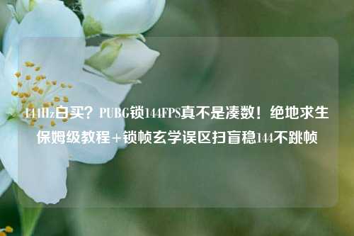 144Hz白买?PUBG锁144FPS真不是凑数!绝地求生保姆级教程+锁帧玄学误区扫盲稳144不跳帧