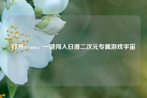 打开Steam，一键闯入日漫二次元专属游戏宇宙