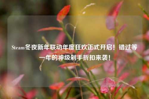 Steam冬夜新年联动年度狂欢正式开启！错过等一年的神级剁手折扣来袭！