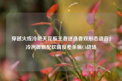 穿越火线冷艳天花板王者迷迭香双形态语音!冷冽御姐配软萌反差杀疯C4战场