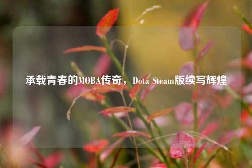 承载青春的MOBA传奇，Dota Steam版续写辉煌
