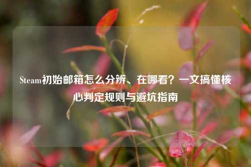 Steam初始邮箱怎么分辨、在哪看？一文搞懂核心判定规则与避坑指南