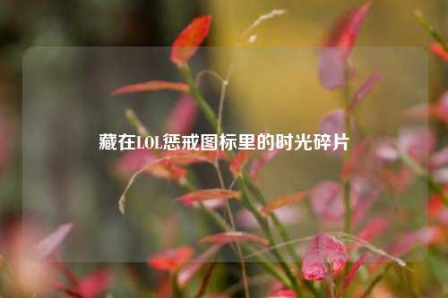 藏在LOL惩戒图标里的时光碎片