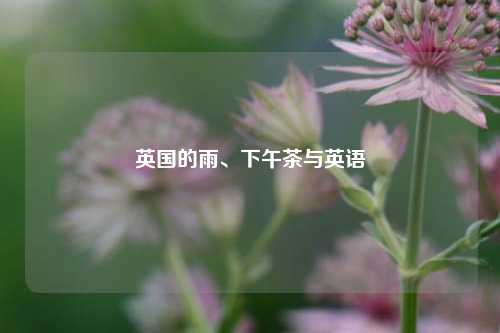 英国的雨、下午茶与英语