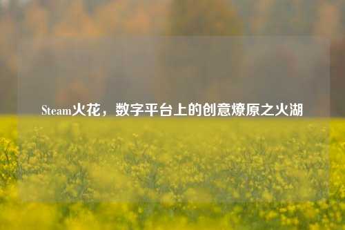 Steam火花，数字平台上的创意燎原之火湖