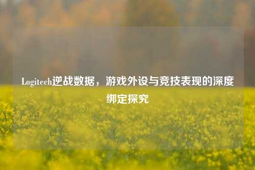 Logitech逆战数据,游戏外设与竞技表现的深度绑定探究